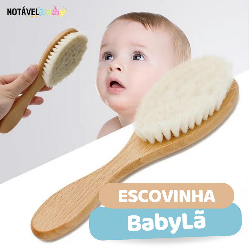 Escovinha BabyLã - Escova Macia para Bebês