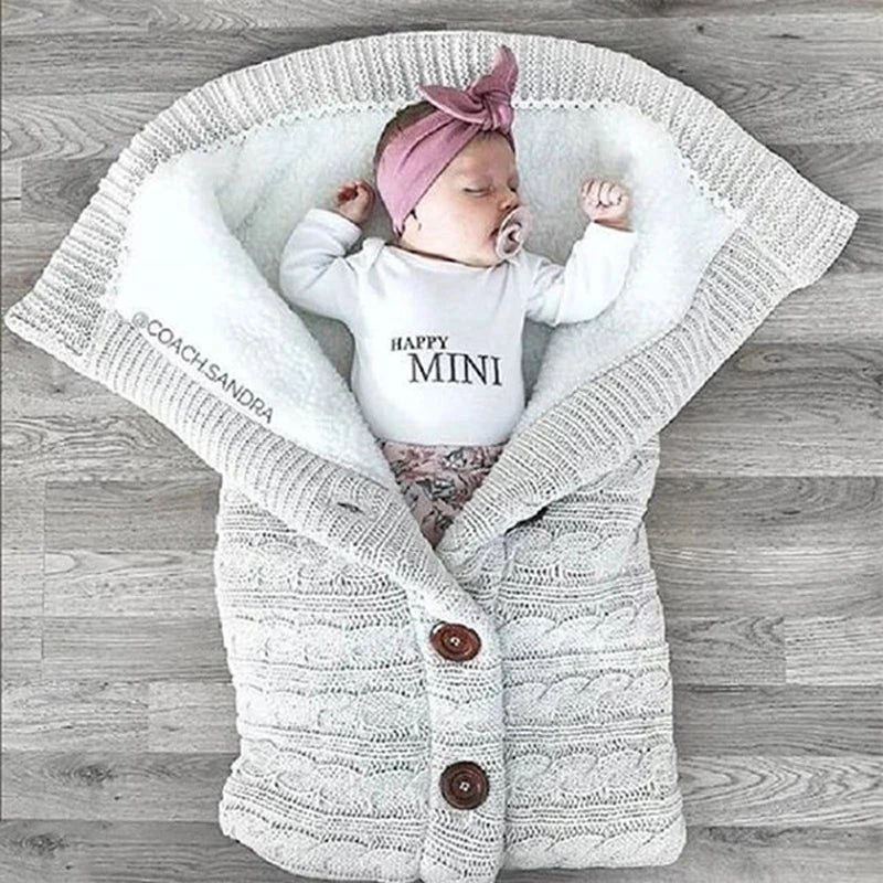Aconchego Tricot - Saco de Dormir para Bebês