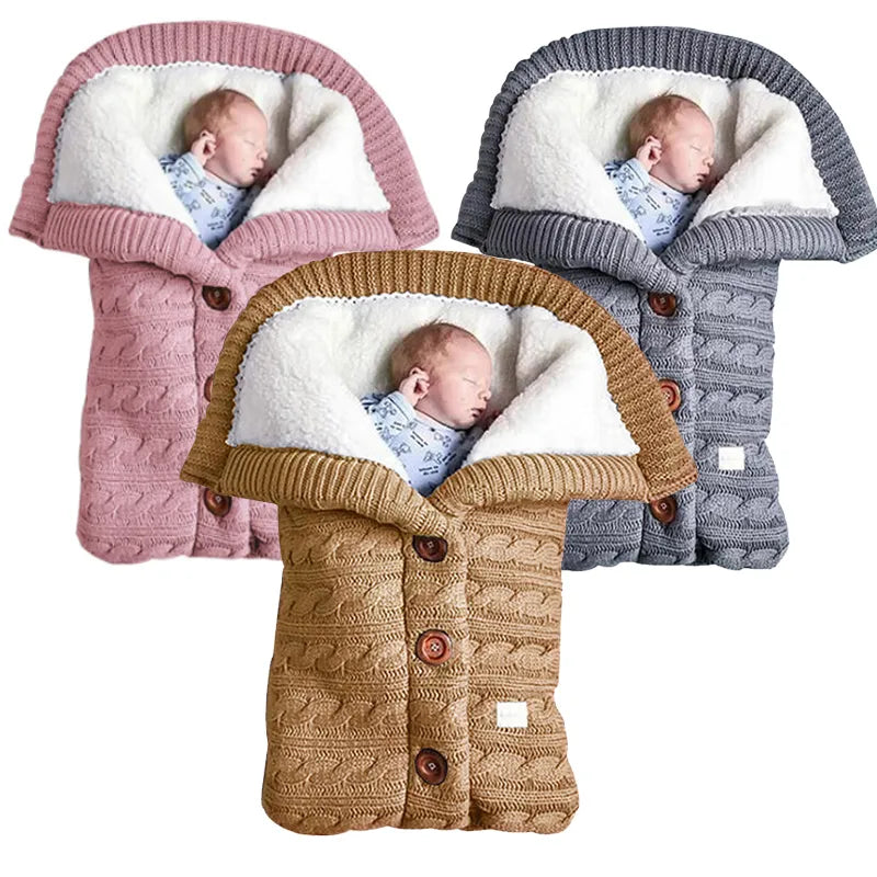 Aconchego Tricot - Saco de Dormir para Bebês